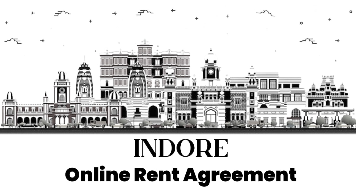 Online rent agreement Indore