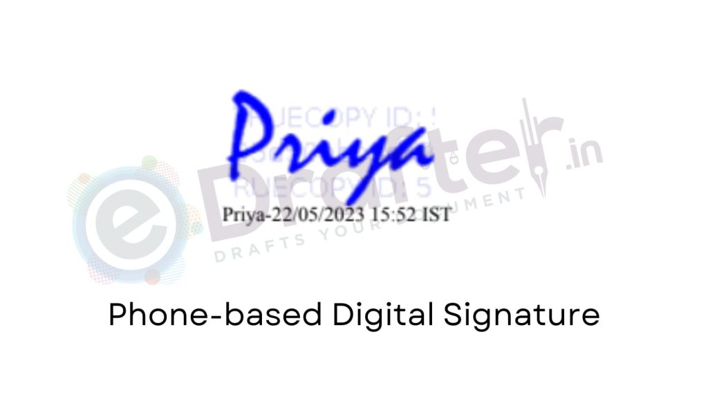 Phone-based Digital Signature