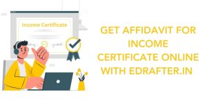 income certificate Affidavit Online