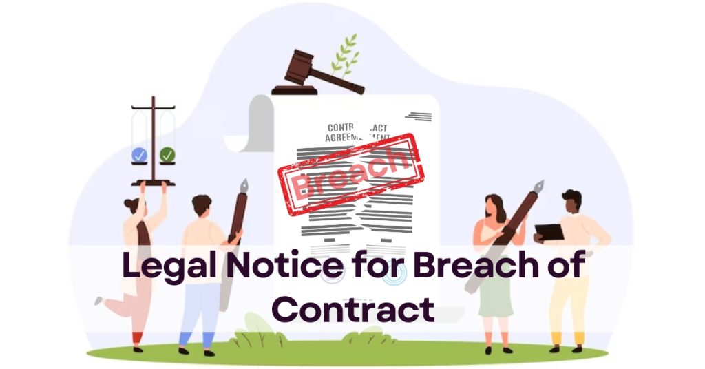 Legal Notice For Breach Of Contract